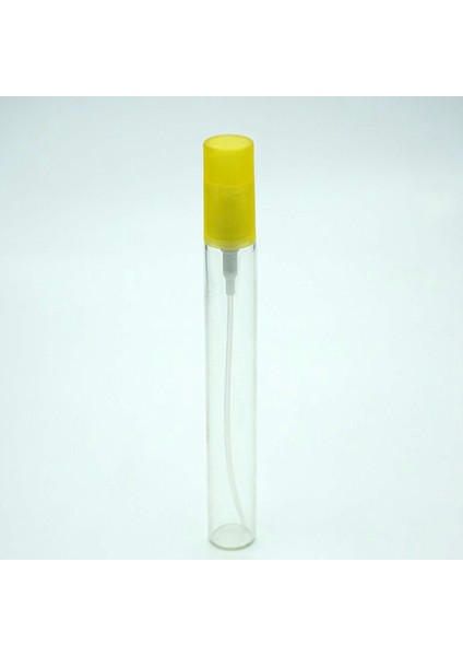 50 Adet Boş Cam Parfüm Numune Şişe, Kalem Tipi, 15 Ml, Spreyli, Şeffaf
