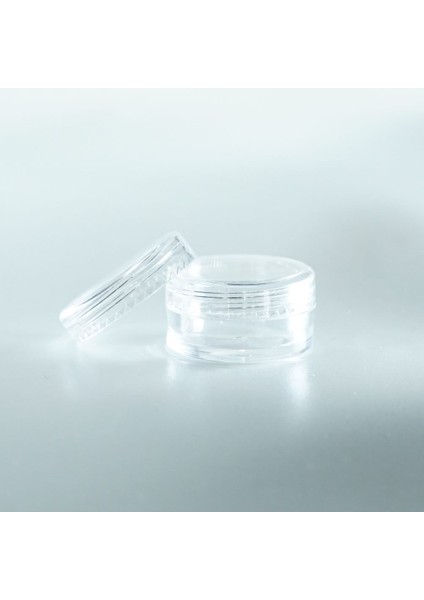 25 Adet Boş Plastik Akrilik Krem Ambalajı, 5 Ml, Şeffaf modelleri