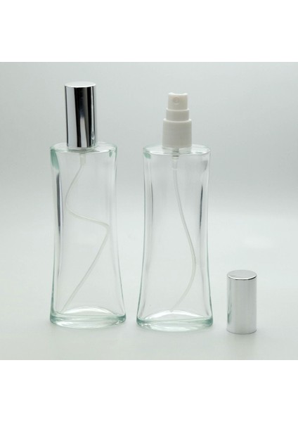20 Adet Boş Cam Parfüm Şişe, 100 Ml, Eyfel Model, Şeffaf, fırsatları