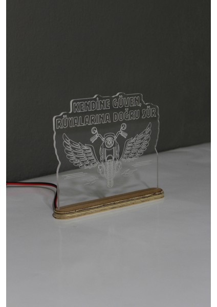 Rider LED Lamba / Gece Lambası Chopper / Motosiklet Dekoratif Aydınlatma / Kendine Güven Işıklı / Moto Ambians Işığı fiyatları