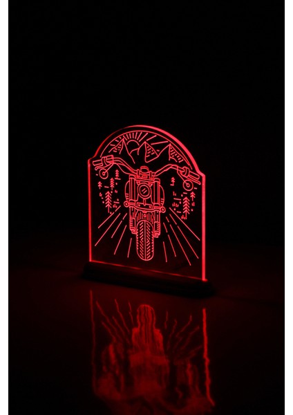 Chopper LED Lamba / Gece Lambası Travel / Motosiklet Dekoratif Aydınlatma / Tur Işıklı LED / Moto Ambians Işığı