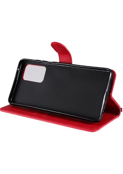 Samsung Galaxy A52 Iş Cüzdan Telefon Kılıfı Için Flip Case Klasik Katı (Yurt Dışından)