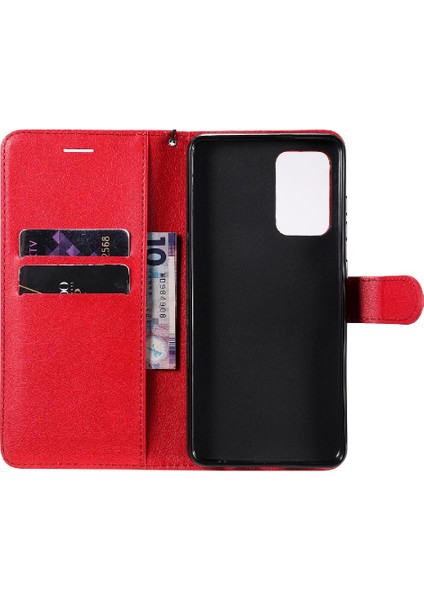 Samsung Galaxy A52 Iş Cüzdan Telefon Kılıfı Için Flip Case Klasik Katı (Yurt Dışından)