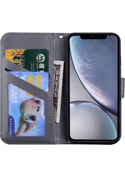 IPhone Xs Max Için Flip Case Basit Iş Kapak Çevirin Deri Kılıf Cüzdan (Yurt Dışından)