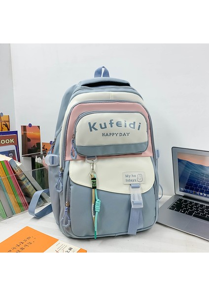 Kadınlar Için Okul Çantaları, Büyük Kapasiteli, Taze ve Sevimli, Ilkokul Öğrencileri Için Sırt Çantaları, Lise Öğrencileri Için Geniş Askılı, Erkekler Için Çok Katmanlı Sırt Çantaları (Yurt Dışından)