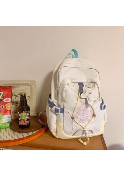 Kızların Okul Çantaları, Ortaokul Öğrencileri, Geniş Kapasiteli Sırt Çantaları, Üniversite Öğrencilerinin Gündelik Seyahat Sırt Çantaları (Yurt Dışından)