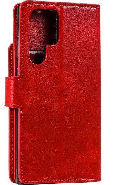Samsung Galaxy S23 Ultra Pu Deri Cüzdan Manyetik 9 Kart Yuvaları (Yurt Dışından) fırsatları