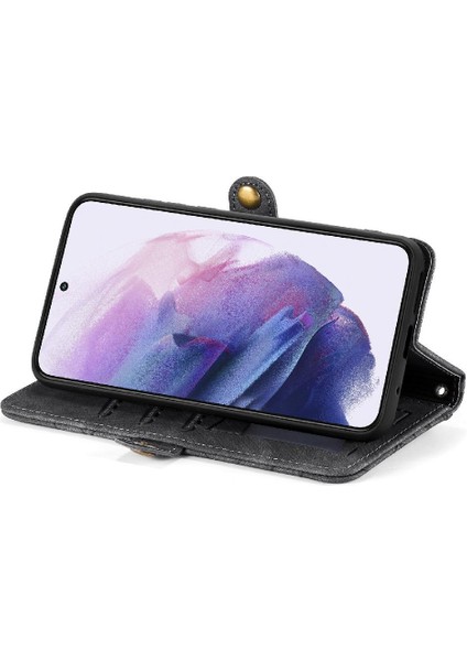 Samsung Galaxy S22 Basit Iş Cüzdan Deri Kılıf Flip Case Için Flip Case (Yurt Dışından) indirimleri