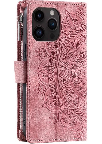 IPhone 15 Için Kılıf Pro Max Alüminyum Metal Logo Mikrofiber Astar Içinde (Yurt Dışından)