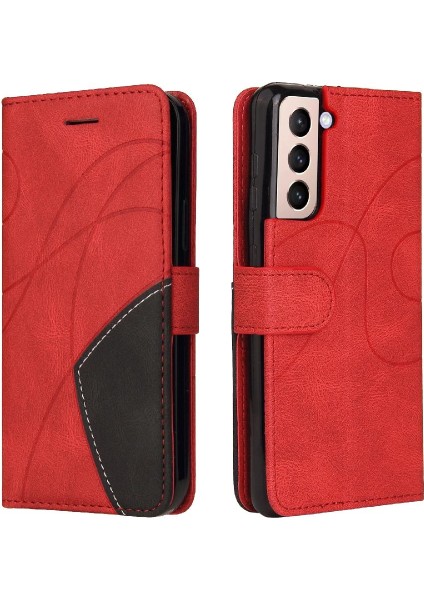 Samsung Galaxy S21 Artı Kickstand Koruyucu Pu Deri Flip Case (Yurt Dışından) indirimleri