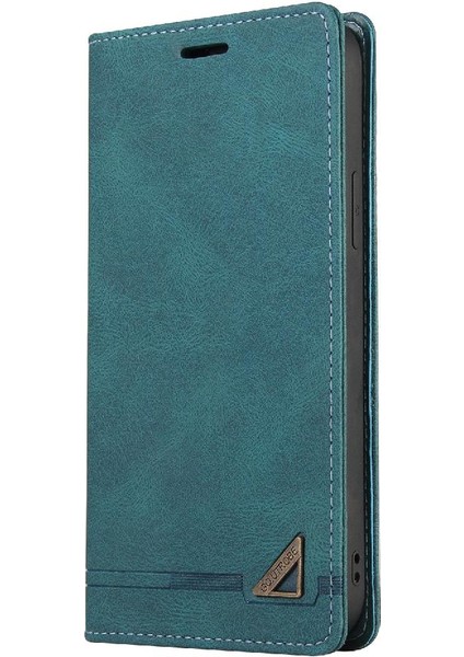 IPhone 15 Için Kılıf Pro Max Kickstand Iki Kart Yuvaları Premium Deri (Yurt Dışından)