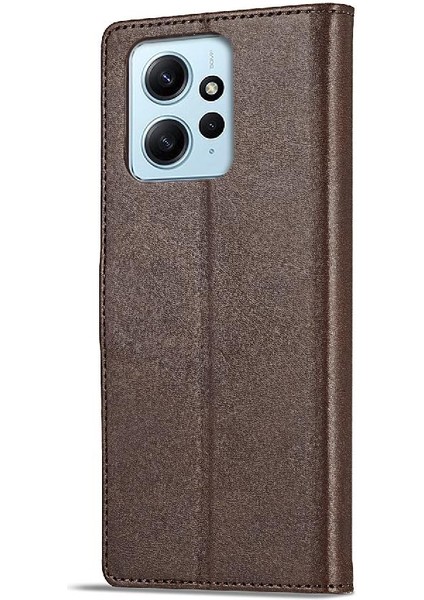 Xiaomi Redmi NOTE12 4g Için Tutucu ile Buzağı Doku Yatay Çevirme (Yurt Dışından)