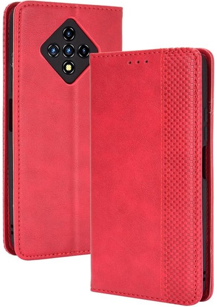 Infinix Sıfır 8 Cüzdan Manyetik Kapatma Pu Deri Için Kılıf (Yurt Dışından)