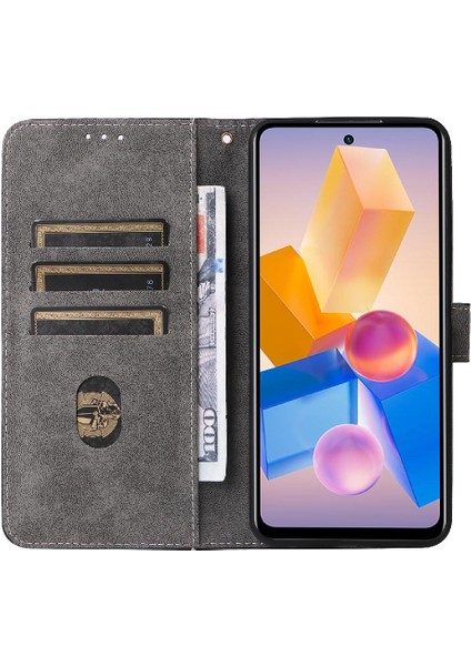 Infinix Sıcak 40I 4g / X6528B Rfıd Engelleme Pu Deri Manyetik Kılıf (Yurt Dışından)