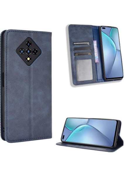 Infinix Sıfır 8 Cüzdan Manyetik Kapatma Pu Deri Için Kılıf (Yurt Dışından)