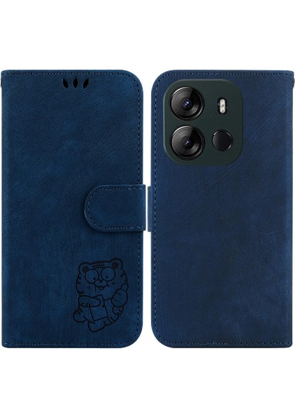 Tecno Spark Go 2023 Için Kılıf Cüzdan Kılıf Tutucu Kapak Flip Folio Kabartmalı (Yurt Dışından)