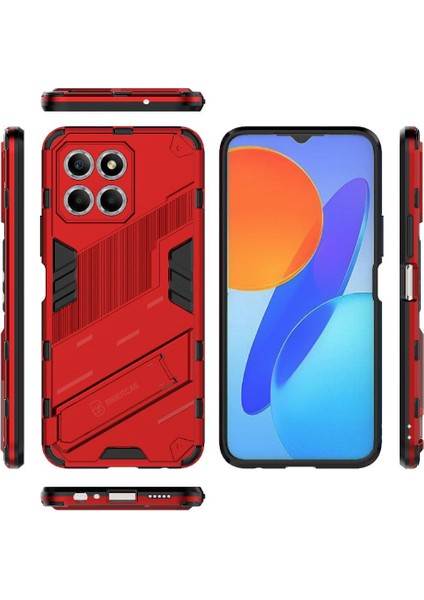 Onur X8 5g Koruyucu Kapak Için Kılıf Kickstand Sağlam Askeri (Yurt Dışından)