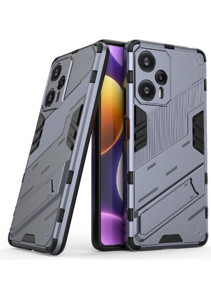 Xiaomi Poco F5 5g Koruyucu Kapak Kickstand Sağlam Askeri Için Kılıf (Yurt Dışından)