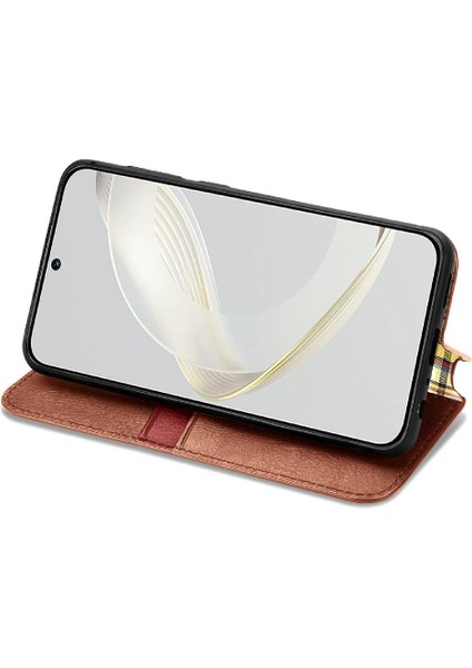Huawei Nova 11 Için Kılıf Kapak Çevirin Cüzdan Fonksiyonu Moda Tasarım Kılıf (Yurt Dışından) fırsatları