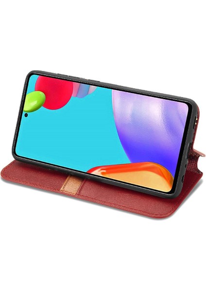 Samsung Galaxy Case 4g Flip Kapak Cüzdan Fonksiyonu Deri Kılıf (Yurt Dışından)