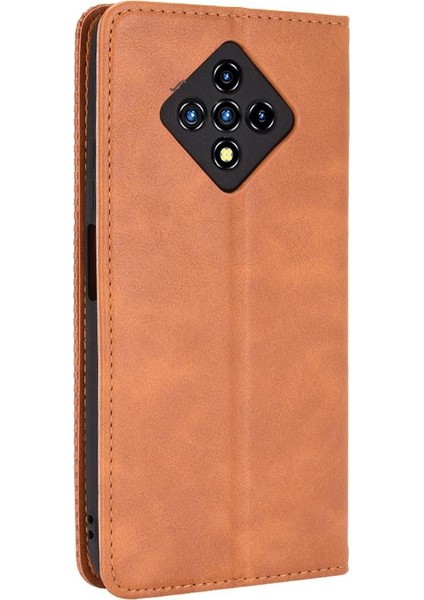 Infinix Sıfır 8 Cüzdan Manyetik Kapatma Pu Deri Için Kılıf (Yurt Dışından)