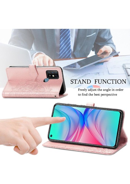 Infinix Sıcak 10 Basit Iş Darbeye Deri Çanta Flip Case (Yurt Dışından) fiyatları