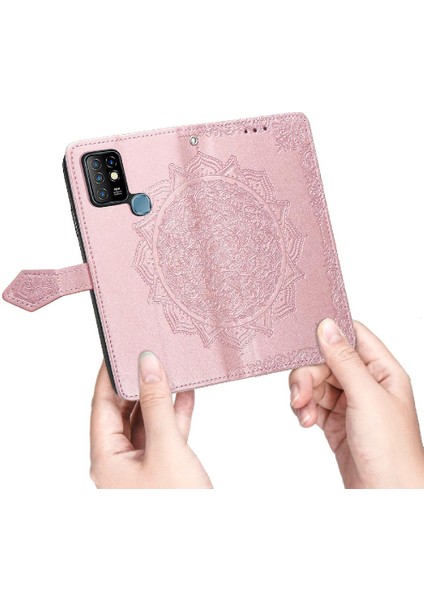 Infinix Sıcak 10 Basit Iş Darbeye Deri Çanta Flip Case (Yurt Dışından) fırsatları