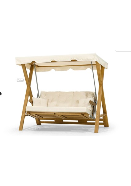 Ahşap Bahçe Salıncağı Meda