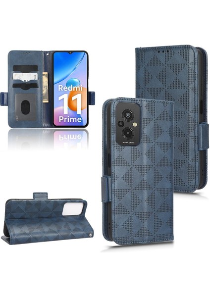 Xiaomi Redmi Için Kılıf 11 Başbakan 4g Kapak Çevirin Görüntüleme Standı Cüzdan 3 Kart (Yurt Dışından)
