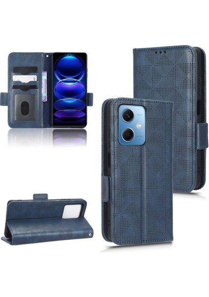 Xiaomi Redmi Için Kılıf NOTE12 5g Cüzdan Pu Deri Kapak Çevirin Görüntüleme Standı (Yurt Dışından)