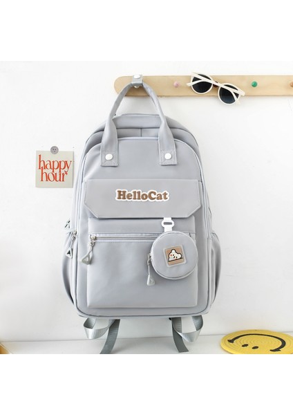 Kadınlar Için Sırt Çantası, Ortaokul Öğrencileri Için Geniş Kapasiteli Sırt Çantası, Kadınlar Için Sevimli ve Hafif Okul Çantası (Yurt Dışından)