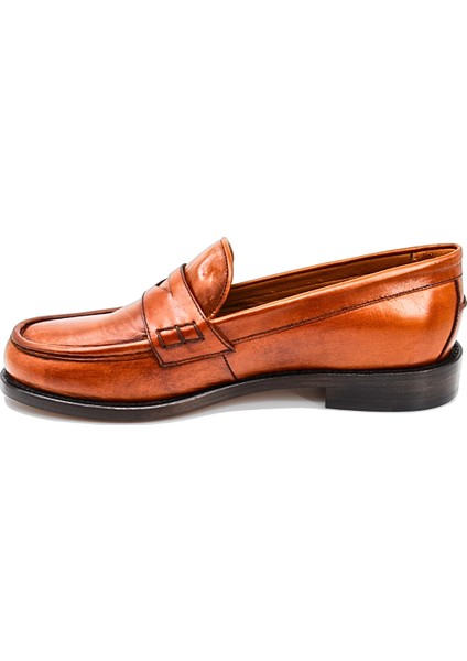 Erkek Taba Loafer