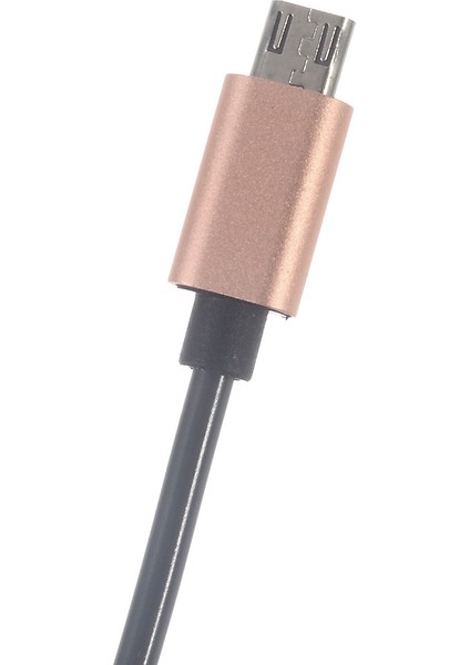Samsung Htc Lg Gül Altın Rengi İçin Geri Çekilebilir Mikro USB Veri Senkronizasyon Şarj Yayı Kablosu (Yurt Dışından)