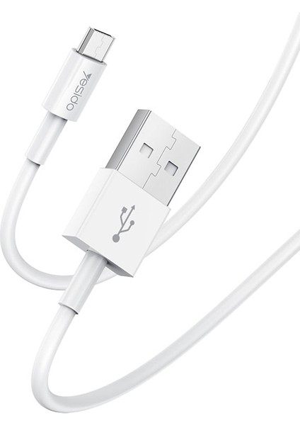 2A Mikro USB Şarj Kablosu Esnek Pvc Esnek 1.2m USB Veri Kablosu (Yurt Dışından)