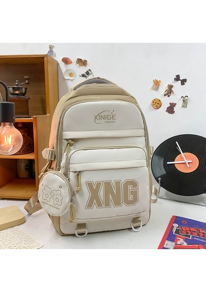 Öğrenci Bozuk Para Cüzdanı Sırt Çantası Büyük Kapasiteli Ortaokul Öğrenci Sırt Çantası (Yurt Dışından)