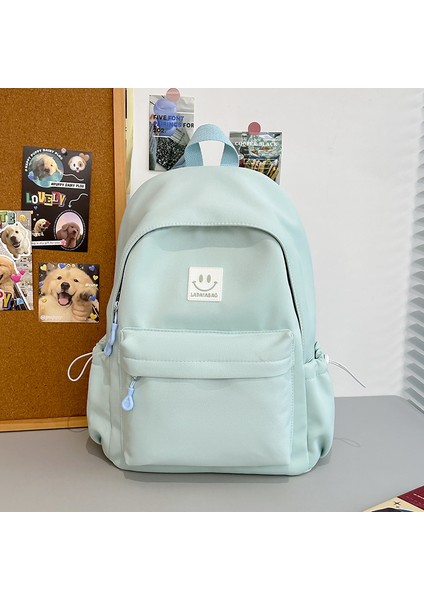 Ortaokul Öğrencileri Için Sevimli, Büyük Kapasiteli Kampüs Sırt Çantası, Ilkokul ve Ortaokul Öğrencileri Için Düz Renkli Gündelik Tatlı Sırt Çantası (Yurt Dışından)