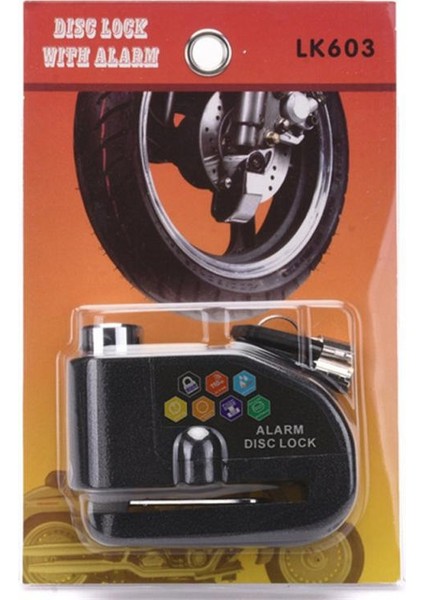 02 Siyah Stil Motosiklet Scooter Disk Kilidi Motor Bisikleti Hırsızlık Alarmı 110DB Disk Kilidi Su Geçirmez Güvenlik Alarmı Koruma (Yurt Dışından) fırsatları