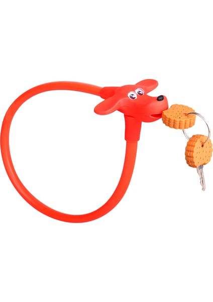 45CMSARI Stil Çocuk Bisikleti Kablo Kilidi Silikon Yüzey Çelik Tel Hırsızlık Önleyici Bisiklet Kilidi Sevimli Tasarım Çocuk Bisiklet Aksesuarları (Yurt Dışından) fiyatları