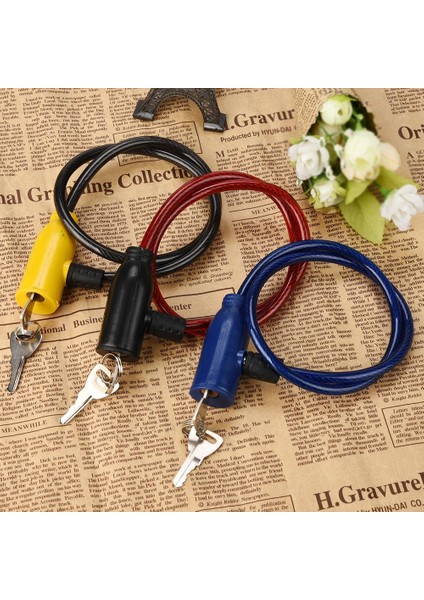 C Stili Kırmızı Bisiklet Kilidi ile Alarm 2 Anahtarlı Güvenli Anti-Hırsızlık Bisiklet Aksesuarları Bisiklet Scooter Güvenlik Kilit Bisiklet Aksesuarları Cadeado Bicicleta 1 Adet (Yurt Dışından) fırsatları