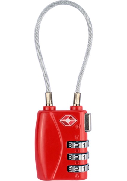 Kırmızı Stil Tandt Bisiklet Kilit Kombinasyonu Bisiklet Parçaları Mini Uzatılabilir Tel Hırsızlık Önleyici Kablo Güvenlik Kodlu Kablo Kilidi Şifreli Bagaj Kiliti (Yurt Dışından)