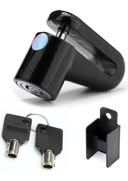 G Tarzı Xiaomi M365 Elektrikli Scooter Kaykay Tekerlekleri Kilidi Disk Fren Kilidi Steel Tel ile Hırsızlık Önleyici (Yurt Dışından)