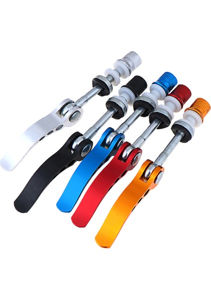Rd Stili Dağ Bisikleti Sele Boru Kelepçesi 4 Renkli Outdoor Bisiklet Hızlı Serbest Bırakma Alüminyum Alaşım Bisiklet Sele Boru Kelepçesi Sele Boru Skewer Civata (Yurt Dışından)