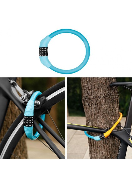 Yeşil Stil Dayanıklı Bisiklet Hırsızlık Korumalı Yüksek Güvenlikli Taşınabilir Şifreli Emniyet Halka Kilidi Mtb Halka Kilidi Elektrikli Motosiklet Dağ Bisikleti Için (Yurt Dışından) fiyatları