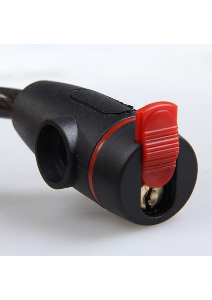 Siyah Stil 1 Adet Hırsızlık Önleyici Bisiklet Kilidi Paslanmaz Çelik Candado Bicicleta Güvenlik Kablolu Bobin Anahtarı ile Motosiklet Bisiklet Aksesuarları (Yurt Dışından) fiyatları