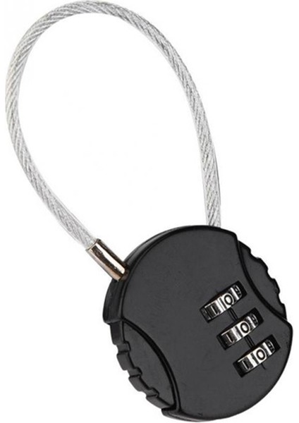 Kodlu Bisiklet Kilidi Kamp Metal Çelik Teli 3 Haneli Kombinasyon Top Şekilli Spor Salonu Kilitleri (Yurt Dışından) fiyatları