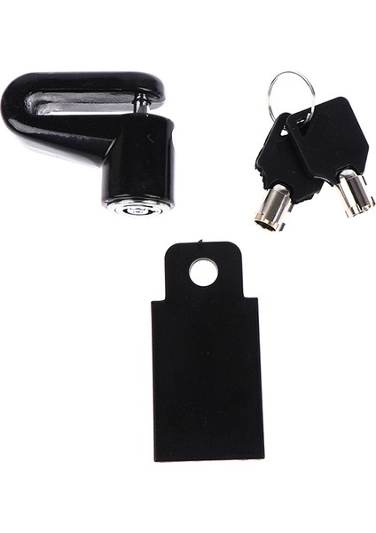 Siyah Bir Stil Elektrikli Scooter Kilidi Hırsızlık Koruma Disk Fren Kilidi Bisiklet ve Kaykay Tekerlekleri Için (Yurt Dışından)