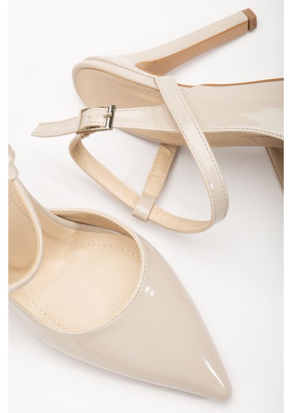 Nely Bej Sivri Kadın Topuklu Ayakkabı fırsatları