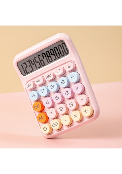 Mekanik 12 Haneli Geniş LCD Ekran Büyük Hesap Makinesi (Yurt Dışından)