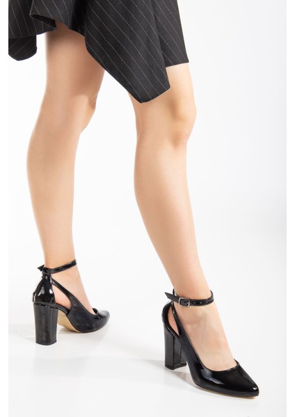 Lillian Topuklu Siyah Topuklu Kadın Ayakkabı fırsatları