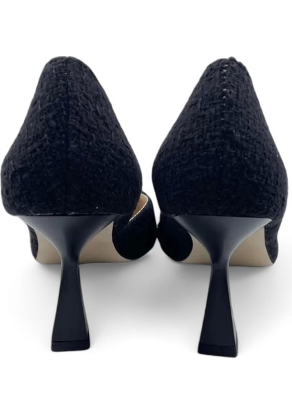 Dina Siyah Şık Ve Zarif Kadın Stiletto Topuklu Ayakkabı fırsatları